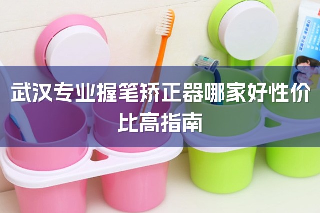 武汉专业握笔矫正器哪家好性价比高指南-1